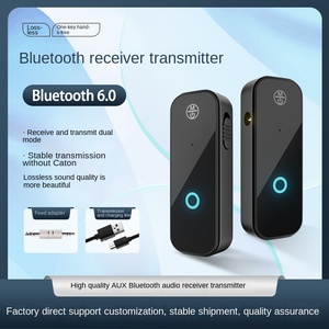 Dual-Chức Năng 6.0 Bt Âm Thanh <span class=keywords><strong>Receiver</strong></span>/Transmitter Cross-Biên Giới Không Dây USB Adapter Cho Nhà/Xe Âm Nhạc Nhựa Quang - Product Image 2
