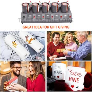 New arrivals 5 trong 1 110z cốc cốc thăng hoa Báo Chí Truyền nhiệt máy in chuyển nhiệt - Product Image 5