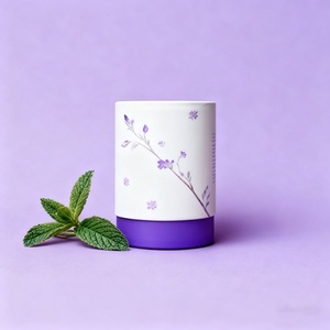 Boîte cylindrique personnalisée recyclable en carton alimentaire avec impression à l'encre de soja pour thé, café, matcha, épices et noix - Product Image 2