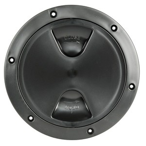 Tapa de inspección de tornillo negro de 152 mm para hardware marino - Product Image 1