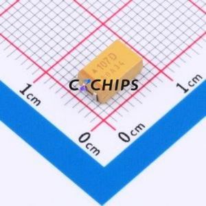 Condensateur au tantale TPSD107M020R0085 CASE-D-7343 (Capacité : 100 µF) (Précision : 20 % Tension nominale : 20 V) - Product Image 1