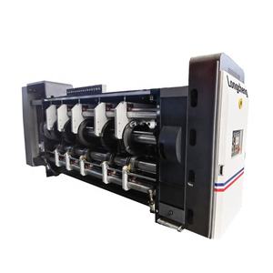 高品质瓦楞纸板柔印印刷和模切机 纸箱披萨盒印刷机 槽纹机和模切机 - Product Image 5