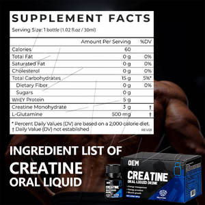 Suplemento de Creatina Monohidratada Líquida Más Vendido, Gestión de Energía, Mejora el Poder Explosivo y la Recuperación - Product Image 2