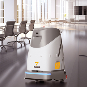 Nettoyeur de sols robotisé intelligent SC50 pour usage commercial et industriel, machine de nettoyage robotisée sans conducteur, robot de nettoyage de sols industriel - Product Image 1