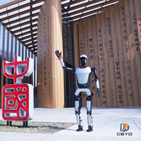 Robot humanoïde éducatif intelligent CBYD avec IA, construction métallique, IMU haute précision, capacité de montée d'escaliers, charge utile de 5 kg