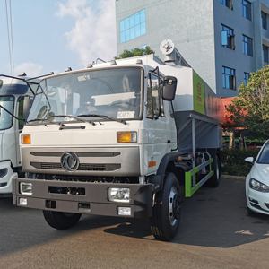 Camión de transporte de granos de energía de caballo, camión de entrega de alimentación a granel, 4x2 142, directo de fábrica - Product Image 5