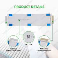 Cellule Pouch GBT 3.2V 70Ah, décharge 4C 16C, batterie LFP Lithium 3.2V 70Ah Lifepo4 pour véhicules solaires, EV et scooters