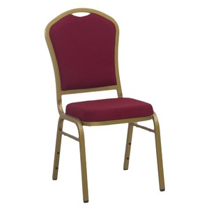 Huiqianhuan Furniture Aluminum Chair With Geometric Fabric Upholstery For <b>Restaurant</b> And Banquet Use - Product Image 4