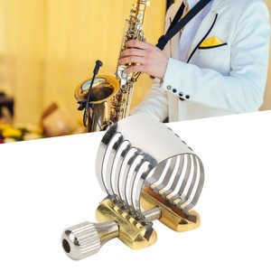सैक्सोफोन मुखपत्र क्लिप स्टेनलेस स्टील स्क्रू समायोजन <span class=keywords><strong>sax</strong></span> संयुक्ताक्षर भंडारण बॉक्स के साथ - Product Image 6