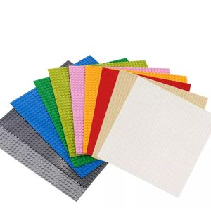 Plaque de base lunaire 32*32 points, plusieurs couleurs, compatible avec les blocs de construction, mini briques d'<span class=keywords><strong>action</strong></span>, support de base, plaque éducative, jouets - Product Image 5