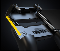 INNOPRO K21 untuk Trigger Gamepad dengan Tombol yang Dapat Diprogram dan Penyangga Ponsel untuk Android/iPhone Mobile