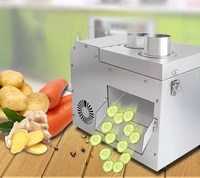 Puces multi de coupe de banane faisant la machine/découpeuse de banane/trancheuse de banane
