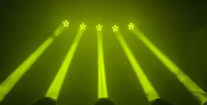 100W levou feixe movendo cabeça dj disco palco efeito luzes