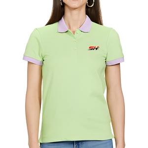 เสื้อโปโลผู้หญิงสั่งทำโลโก้ขายส่ง เสื้อผ้ากีฬาประสิทธิภาพสูงสำหรับงานองค์กร ทีม และเสื้อผ้าลำลองประจำวัน - Product Image 1