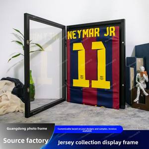 Cadre <span class=keywords><strong>photo</strong></span> personnalisable pour maillot commémoratif, encadré mural, collection de maillots <span class=keywords><strong>NBA</strong></span>, football, basketball, CBA, cadre PS - Product Image 3