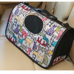 MB-3037 Wholesale High Quality <b>Cat</b> Carrier Shoulder Bag Tote <b>Cat</b> Leather Pet Carrier Pet Carriers Travel Soft Bag - Product Image 3