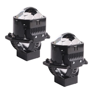 SANVI LK82S Dual Laser Bi-<b>led</b> Projector Lens 3 Inch <b>Led</b> <b>Headlight</b> Projector Square <b>Led</b> Projector Car - Product Image 1