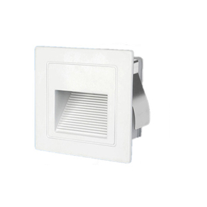 1w 3w led step <span class=keywords><strong>light</strong></span> applique murale extérieure encastrée capteur d'escalier chemin sécurité step coin lampadaire
