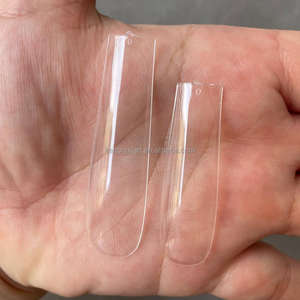 Pointes longues carrées XXL naturelles Conception chaude Couverture complète Pointes d'ongles en gel souple Court à la mode de haute qualité <span class=keywords><strong>Press</strong></span> <span class=keywords><strong>on</strong></span> <span class=keywords><strong>Nails</strong></span> pour la vente en gros - Product Image 5