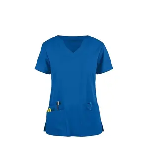 Prix promotionnel de qualité supérieure soins de santé fonctionnels infirmière gommages hôpital uniforme gommages médicaux en gros personnalisé ODM - Product Image 4