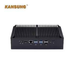 8 LAN 8th Không Quạt Mini PC 6 RS232 <span class=keywords><strong>Intel</strong></span> Core Kaby Hồ R 3867U <span class=keywords><strong>I3</strong></span> <span class=keywords><strong>8130U</strong></span> I5 8250U I7 8550U Hỗ Trợ AES-NI Tường Lửa Công Nghiệp PC - Product Image 2