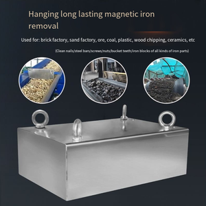 Dikdörtgen endüstriyel büyük mıknatıs süper güçlü mıknatıs süspansiyon kalıcı mıknatıs konveyör bant güçlü manyetik demir sökücü - Product Image 3