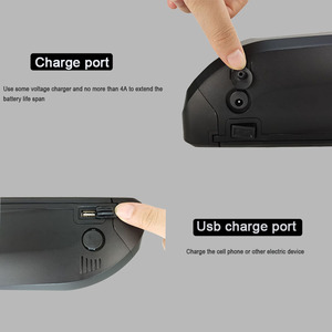 하이롱 배터리 사이드 릴리즈 48v 10ah 배터리 파워라이드 이글 바이크 배터리 다운 튜브 36v 14Ah ECOXTREM BTT V1 로켓 88S 팻 보이 - Product Image 6