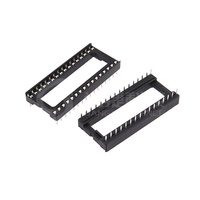 NOUVEAU IC Socket Integrated Block Direct Plug DIP Microcontroller Chip Base 6/8/14/16/18/20/24/28/40p Pin