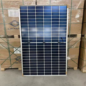 แผงโซลาร์เซลล์แบบโมโนคริสตัลไลน์ Linyan 590W 144 ฮาล์ฟเซลล์ ขนาด 182 มม. x 182 มม. กระจกสองชั้น เกรด A - Product Image 2