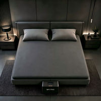 Système de refroidissement intelligent pour le sommeil, matelas à circulation d'eau à deux zones, 30 dB de silencieux, sans fil chauffant