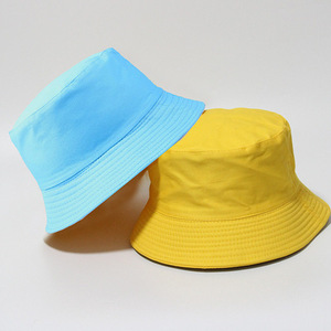 HB0002 <span class=keywords><strong>Gorra</strong></span> de Verano de Doble Cara de Algodón Liso con Logotipo Personalizado, <span class=keywords><strong>Gorra</strong></span> de Pescador Reversible Bordada para Hombre y Mujer - Product Image 3
