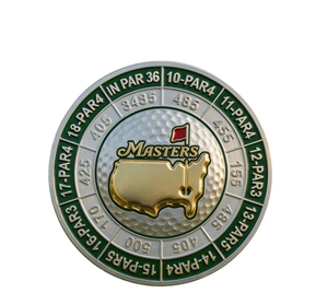 Moneda Conmemorativa del Torneo <span class=keywords><strong>Masters</strong></span> 2026 del Augusta National Golf Club, Artesanía en Metal, Decoración con Temática de Golf, Regalo Coleccionable - Product Image 4