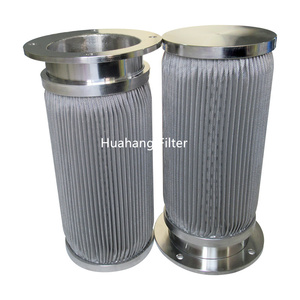 Maille en acier inoxydable plissée du fabricant Maille de filtre de 3 à 200 microns Filtre à fil fritté SS - Product Image 3