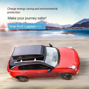 Bagages à toit solaire SUV coffre de toit voiture panneaux solaires charge rapide voyage voiture à plat universel - Product Image 3