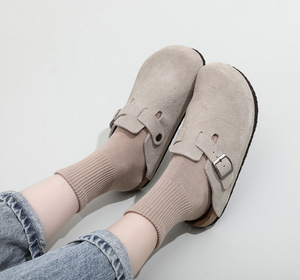 <span class=keywords><strong>Zuecos</strong></span> cómodos sin talón para <span class=keywords><strong>mujer</strong></span> con soporte de arco, mules de plataforma, zapatos de plataforma cerrados con puntera y plantilla acolchada - Product Image 6