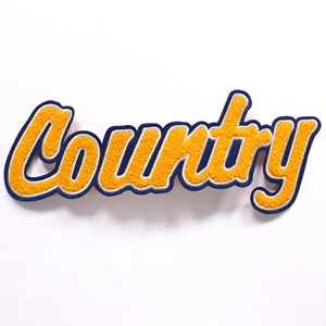 Custom Manufacturer Bag Accessory and Luggage Tag Style Chenille Patch Embroidered Patch - Product Image 4