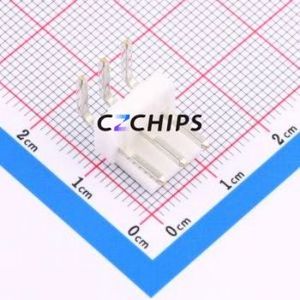 B3PS-VH(LF)(SN) Wire-to-Board Pin Header Bent Lead Through Hole,P=3.96mm Connector 1x3P 3.96mm Right Angle Insert VH - Product Image 1