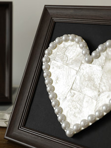 Peinture décorative en forme <span class=keywords><strong>de</strong></span> coquille pour salle à manger, chambre d'hôtes, table <span class=keywords><strong>de</strong></span> présentation <span class=keywords><strong>de</strong></span> coquillages et ornements <span class=keywords><strong>de</strong></span> bureau <span class=keywords><strong>de</strong></span> style antique - Product Image 3
