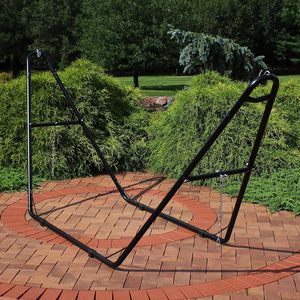 Danlong Universal 2 Person <strong>Hammock</strong> Stand 550 Pound Capacity Heavy Duty Steel Outdoor <strong>Hammock</strong> Stand Fits 9 to 14 <strong>Foot</strong> <strong>Hammocks</strong> - Product Image 6