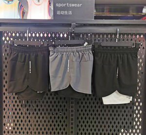 Pantalones cortos atléticos Logotipo personalizado Joggers ligeros Correr Gimnasio Ropa deportiva Hombres Entrenamiento Fitness Gym Shorts - Product Image 5