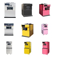 Machine à crème glacée à livraison directe d'usine, machine à glace molle OEM pour une capacité de production de 25 à 28 litres