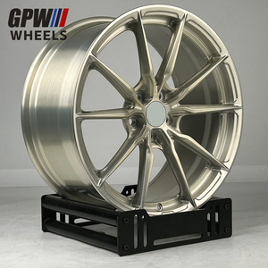 Jantes forgées 17 18 19 pouces 5X114.3 Roues de voiture de tourisme en alliage brossé pour <span class=keywords><strong>Toyota</strong></span> Avalon Camry Corolla <span class=keywords><strong>Yaris</strong></span> Honda Fit RAV4 - Product Image 1