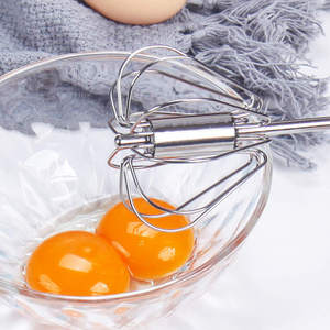 Type <span class=keywords><strong>de</strong></span> presse en acier inoxydable batteur à oeufs semi-automatique outil <span class=keywords><strong>de</strong></span> fouettage <span class=keywords><strong>de</strong></span> batteur à oeufs rotatif télescopique - Product Image 2