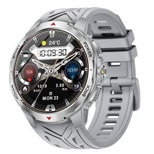 Reloj inteligente deportivo KT88 con llamadas Bluetooth, monitor de frecuencia cardíaca, seguimiento del sueño, brújula, linterna, resistente al agua, reloj de pulsera para fitness. - Product Image 3