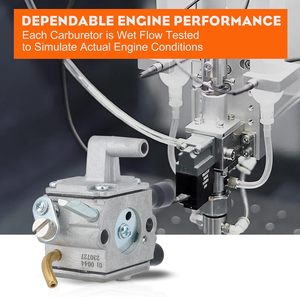 คาร์บูเรเตอร์ FS120สำหรับ FS250R ที่เป็นมลทิน <span class=keywords><strong>FS120R</strong></span> FS200 FS200R FS202 FS300 BT120C BT121 SP200 FR350 FR450ตัดสาย TS200 - Product Image 5