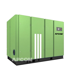 เครื่องอัดอากาศแบบสกรูไร้น้ำมัน ความเร็วรอบคงที่ 132 160 185 200 220 250 กิโลวัตต์ 8 10 บาร์ อายุการใช้งานยาวนาน ค่าบำรุงรักษาต่ำ - Product Image 1