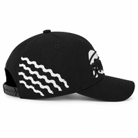 Casquette de baseball sportive personnalisée à pois léopard, broderie 3D, casquette ajustable en sergé de coton, vente en gros directe d'usine OEM