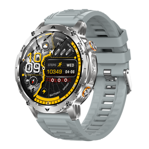 นาฬิกาสมาร์ทวอทช์ AK102 สำหรับกิจกรรมกลางแจ้ง ทนทาน พร้อม GPS บันทึกเส้นทาง วัดความสูง วัดความกดอากาศ เข็มทิศ โทรผ่านบลูทูธ แบตเตอรี่ขนาดใหญ่ 1000mAh หน้าจอ HD 1.7 นิ้ว - Product Image 3