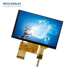 Écran LCD TFT à température large de 5 pouces 800x480 ST7262 RGB-affichage haute luminosité de 30 à 85 avec toucher capacitif - Product Image 1