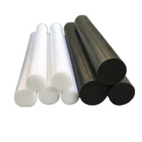 Tige en nylon PA6 de qualité industrielle, résistante à l'usure, surface lisse, taille personnalisée 5mm 10mm 20mm, découpe sur mesure, prix direct usine